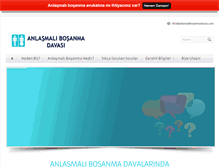 Tablet Screenshot of anlasmalibosanmadavasi.com